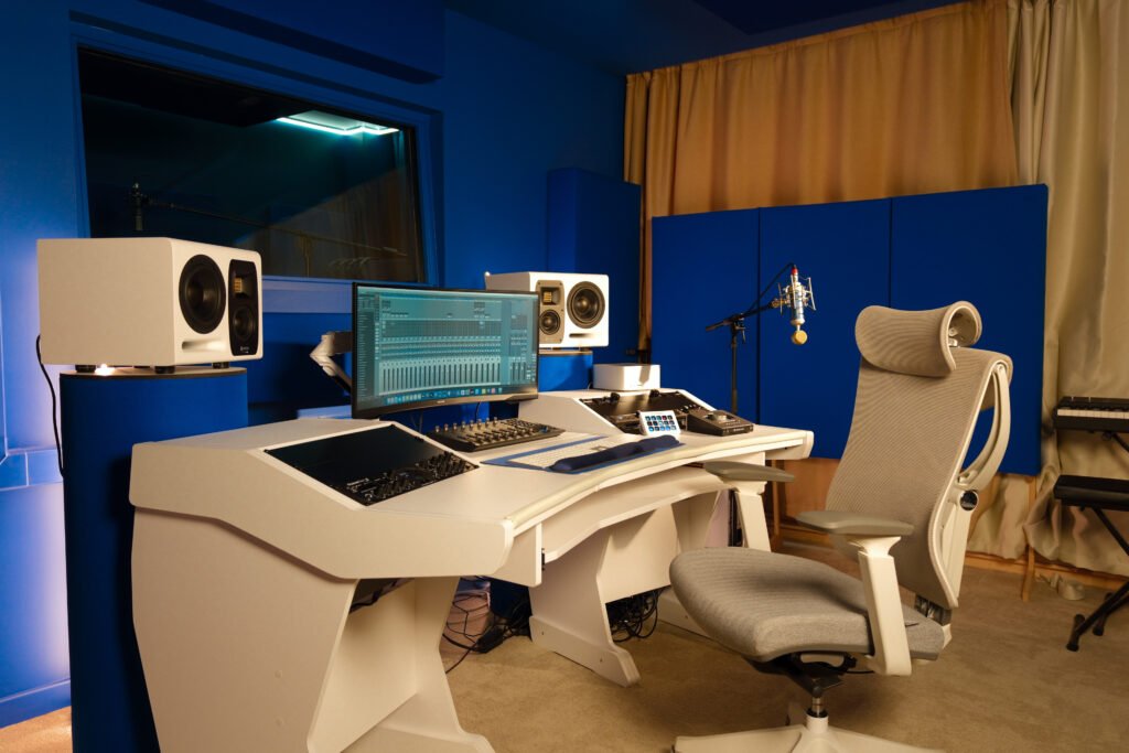 Setup du studio Izri