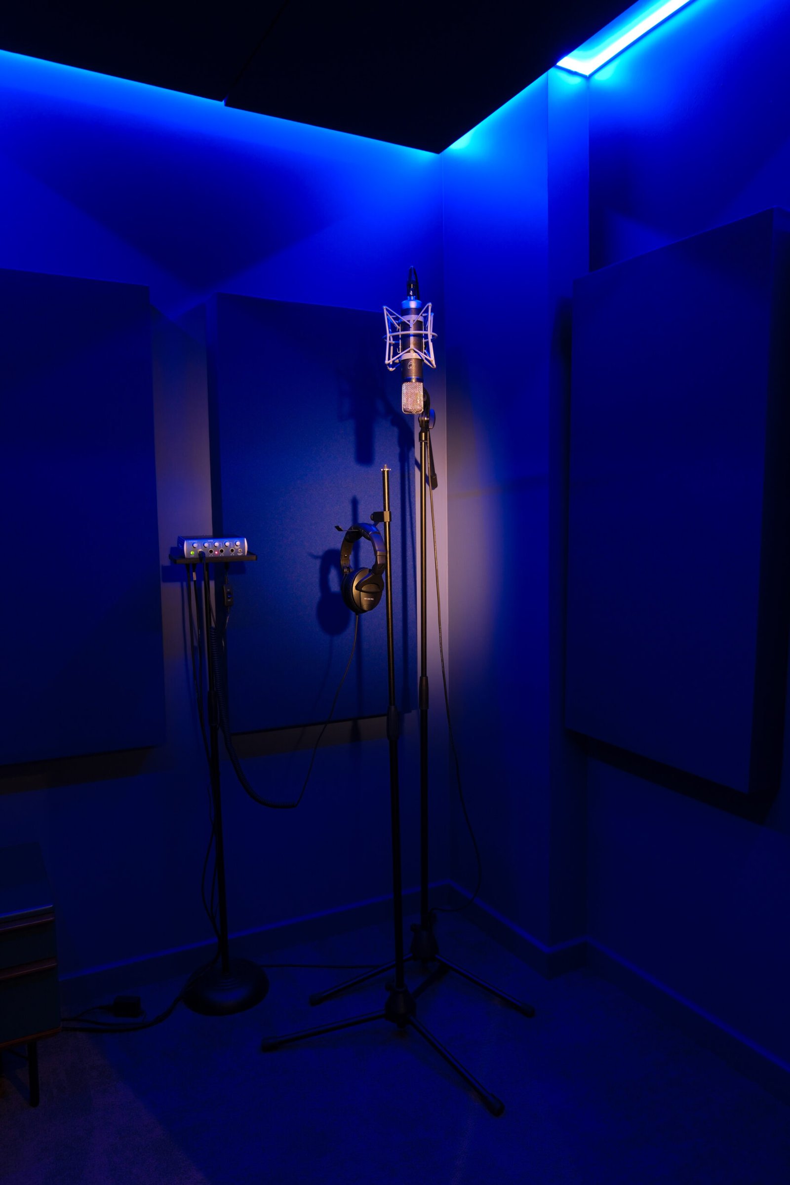 Setup de cabine du studio Izri